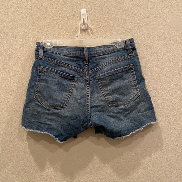 Ripped Denim Shorts - Picture 2 of 3